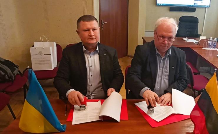 Ukrainos delegacijos vizitas į Respublikinę Panevėžio ligoninę: pasirašyta bendradarbiavimo sutartis