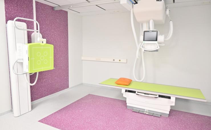 Respublikinės Panevėžio ligoninės Priėmimo skubios pagalbos skyriuje – naujas, ypač modernus rentgeno aparatas